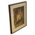 Signed batik artwork by artist Louise "Lou" Wilson depicting two quail nestled among tall grasses and vegetation. The...