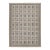 Nordic Geometric Handmade Wool Flatweave Rug in Charcoal, Off-White, and Pastels For Sale