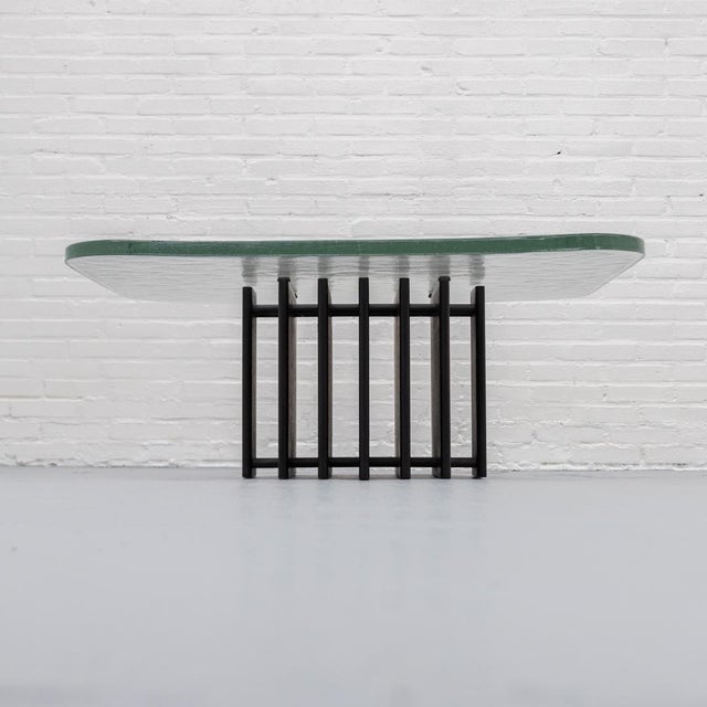 Mid-Century Modern Glass Coffee Table by Heinz Lilienthal, 1970s For Sale - Image 3 of 10
