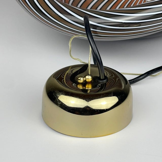 Vintage Italian Murano Black Pendant Lamp, 1960s For Sale - Image 18 of 18