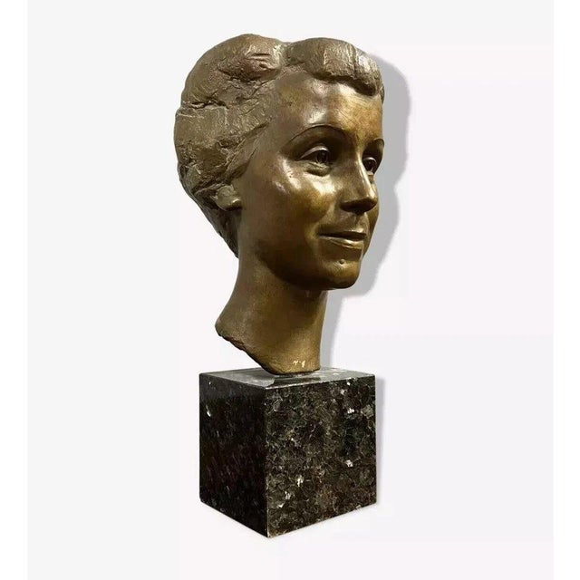 Art Deco terracotta sculpture, circa 1930 Depicts an elegant marble terrace High-quality craftsmanship H 49 x W 25 x D 22 cm