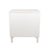 A Classic European Baroque-Style White Embossed Storage Cabinet/Bathroom Vanity Base. For Sale In New York - Image 6 of 14