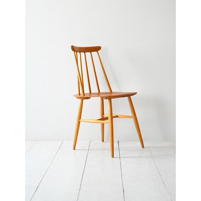 Fanett Chairs by Tapiovaara for Edsby Verken, 1962, Set of 4 For Sale - Image 3 of 10