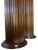 Bunny Williams Home Vintage Pair of Fluted Wooden Pedestals / Display Columns — Made in Usa, Circa 1992 For Sale - Image 4 of 8