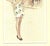 Contemporary 1930 French Art Deco Lithograph Nude by Suzanne Meunier, Matted For Sale - Image 3 of 4