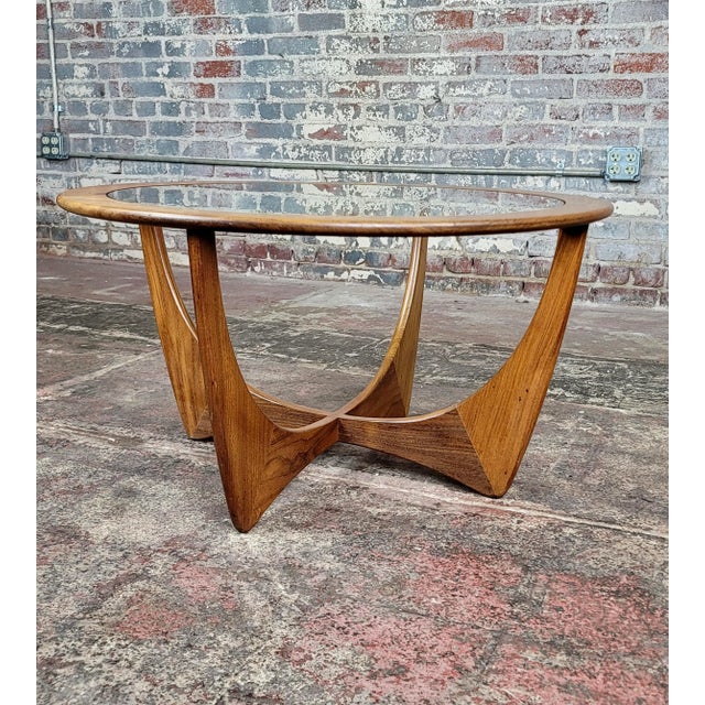 Mid Century Modern 1960s Danish Teak Round Coffee Table Chairish