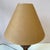 Mid-Century Turned Mixed Wood Lamp With Shade For Sale - Image 10 of 12