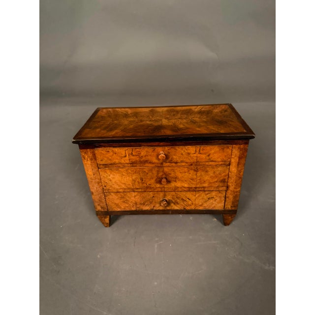 Early 19th Century Miniature Directoire Style Apprentice Chest of Drawers, Circa 1837 For Sale - Image 5 of 16