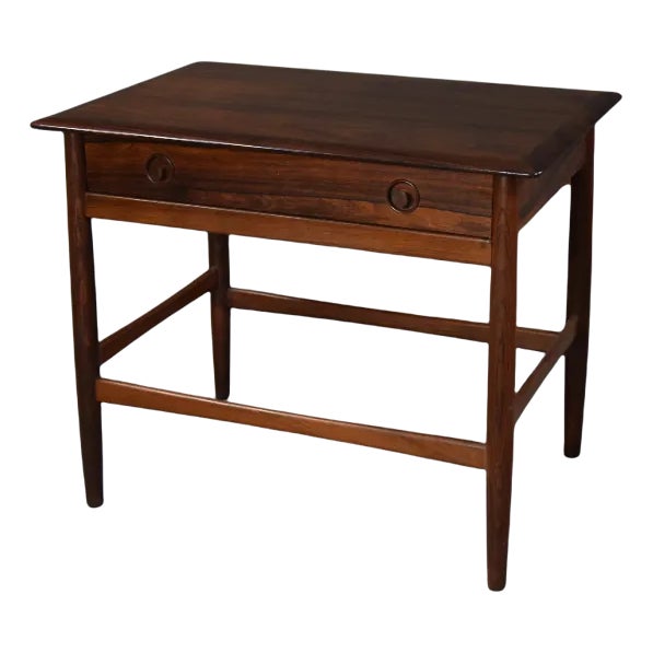 Mid-Century Modern Danish Knitting Side Table For Sale