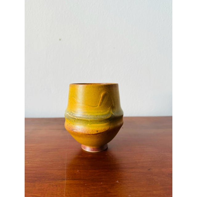 The colors, soft texture, and weight of this beautiful vessel are next to impossible to capture in photos. It looks like...