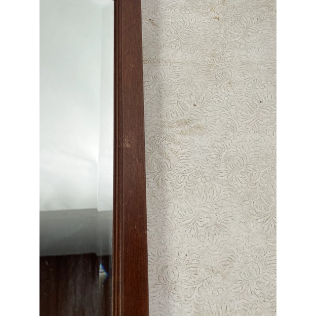 Pennsylvania House Vintage Pennsylvania House Cherry Wall Mirror For Sale - Image 4 of 7