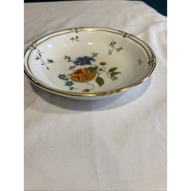 Wedgwood Vintage Wedgewood Floral Trinket Dish For Sale - Image 4 of 9