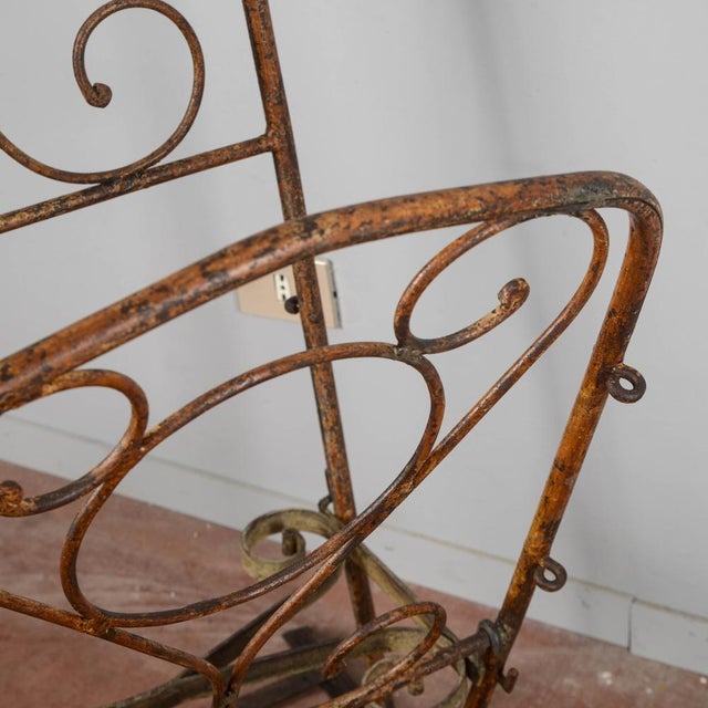 Display Stand in Wrought Iron For Sale - Image 9 of 18