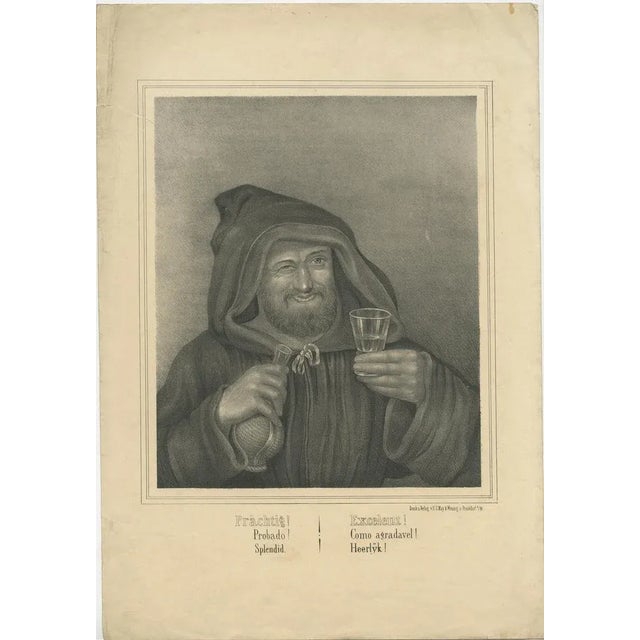 May & Wirsing, Monks Committing Sins, 1850, Set of 3 For Sale - Image 4 of 9