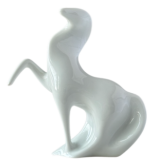 Porcelain Stallion from Lesov, 1960s