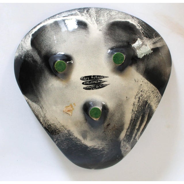 Mid 20th Century California Pottery Mardi Gras by Marc Bellaire Catchall For Sale - Image 5 of 7