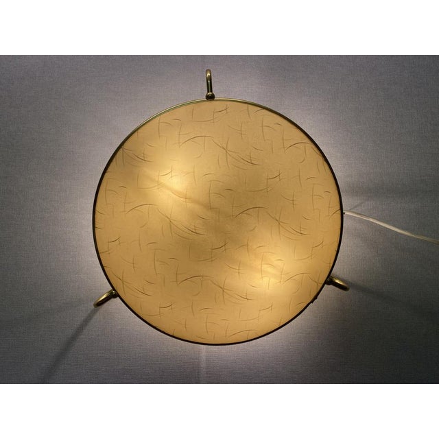 Mid-Century Ceiling Lamp with Graphic Pattern from Erco, 1950s For Sale - Image 12 of 18