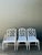White Vintage Chinese Chippendale Cane Dining Chairs - Set of 6 For Sale - Image 8 of 12