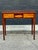 Hepplewhite Federal Flip Top Mahogany and Satinwood Game Table , Circa 1820 For Sale - Image 3 of 13