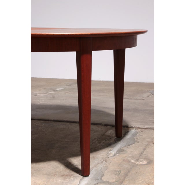 Large Teak Dining Table by Henning Kjærnulf, 1960s For Sale - Image 12 of 18