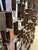 Brown Vintage 1970s Brutalist Welded Steel Maze Table For Sale - Image 8 of 10