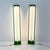 Postmodern Green Double Neon Lamp by Gian N. Gigante for Zerbetto, 1980s For Sale - Image 3 of 14
