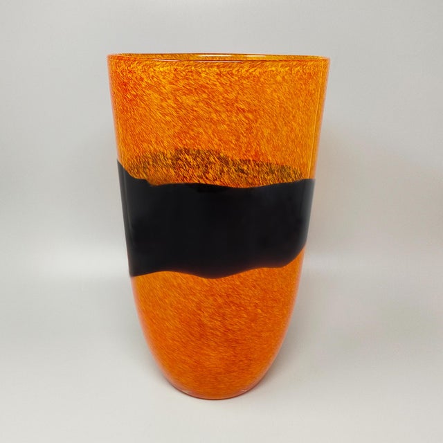 1970s Vase in Murano Glass by Ca Dei VetraiItaly, 1970s For Sale - Image 5 of 11