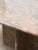 Mid 20th Century Post Modern Pink and Beige Granite Stone Dining Table For Sale - Image 9 of 10