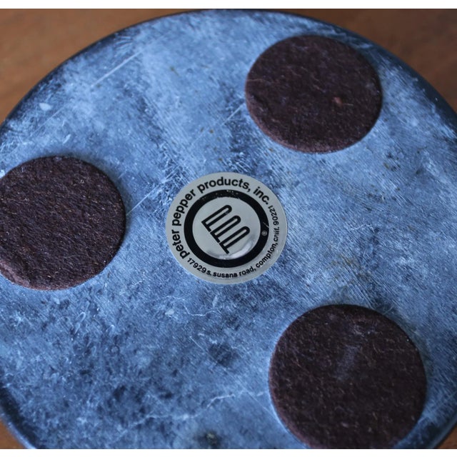 Peter Pepper Products Black Marble Bowl, California, C.1975 For Sale - Image 10 of 10