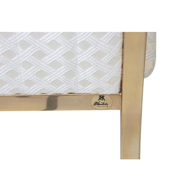 1970s AD 026 Chairs by Alain Delon for Maison Jansen, France, 1970s, Set of 8 For Sale - Image 5 of 9