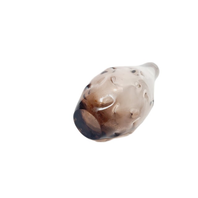Glass Vase by Miloslav Klinger for Zelezny Brod Glassworks, Czechoslovakia, 1960s For Sale - Image 7 of 11