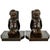 Art Deco Bronze Bookends with Children by Paul Silvestre, 1920s, Set of 2 For Sale - Image 9 of 14