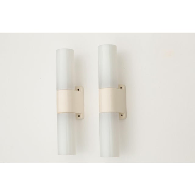 Bauhaus Wall Lights in Ceramic and Opal Glass, 1920s, Set of 2 For Sale - Image 17 of 18