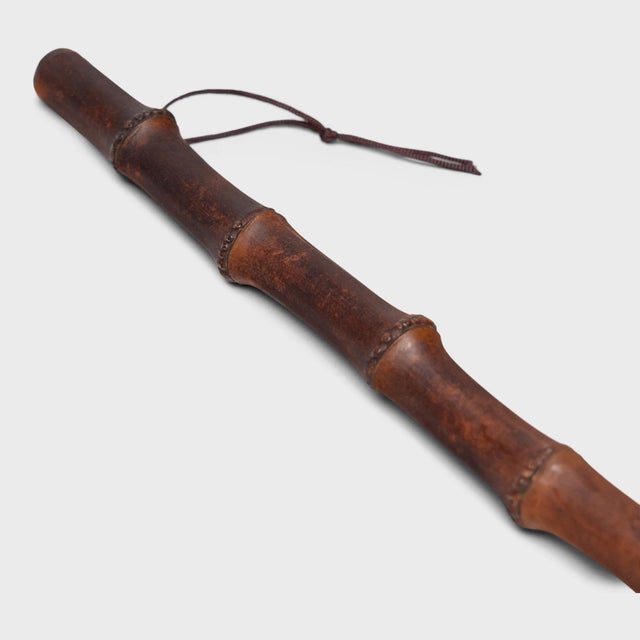 Arts & Crafts China Bamboo Root Calligraphy Brush, C. 1900 For Sale - Image 3 of 4