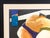 Phyllis Steele Modern Colorful Pastel Drawing of a Pair of Sumo Wrestlers in Blue and Green, 20th Century For Sale In Houston - Image 6 of 12