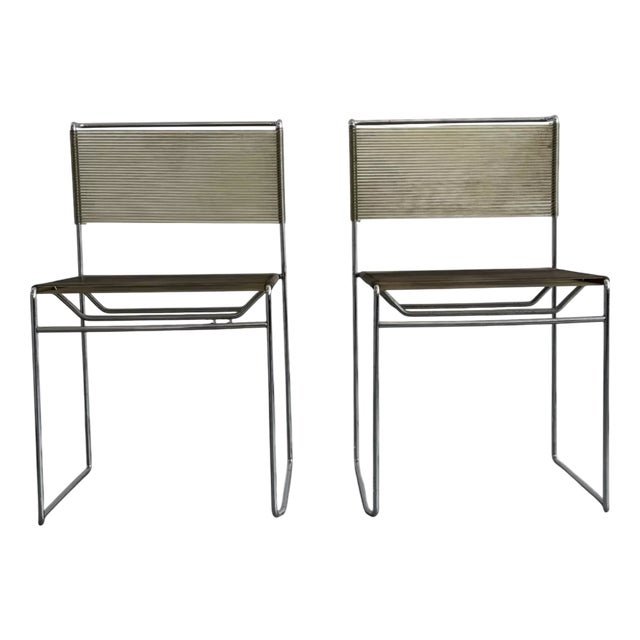 Belloti Chairs by Giandomenico Belotti for Fly Line, 1970s, Set of 2 For Sale