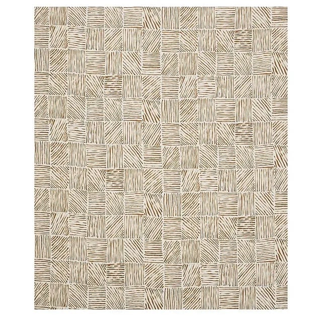 Designed by artist Caroline Z Hurley in her Brooklyn studio, Katama is a deceptively simple linear block pattern that...