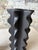 Set of 2 Sculptural Matte Black Bud Vases For Sale In New York - Image 6 of 6