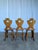 Vintage Tyrolean Wooden Heart Cut-Out Backrest Farmhouse Chair, 1970s, Set of 3 For Sale - Image 13 of 18