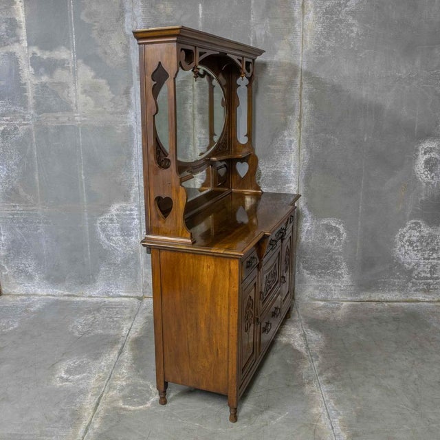 Victorian Walnut Sideboard For Sale - Image 10 of 14