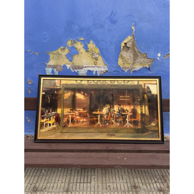 Simón Pasini, Break in Caffé Milano, 2014, Oil on Canvas For Sale - Image 6 of 6