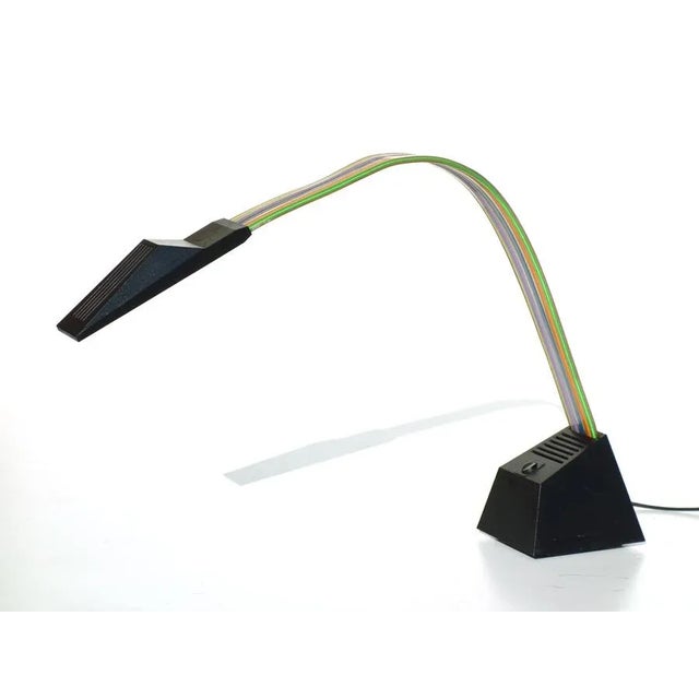 Metal Nastro Table Lamp from Silnovo, 1980s For Sale - Image 7 of 7