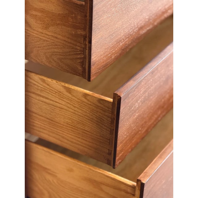 Vintage Walnut Highboy Dresser For Sale In Los Angeles - Image 6 of 15
