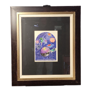 Marc Chagall 1964 Original Lithograph Tribe of Simeon