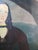 Antique 19th C. Oil Painting Folk Art Portrait in the Style of William Matthew Prior For Sale - Image 9 of 16