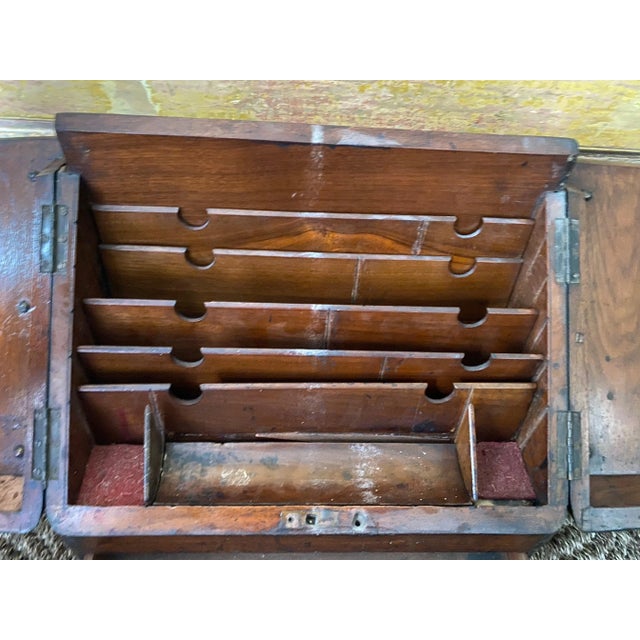 Beautiful Antique English oak letter box