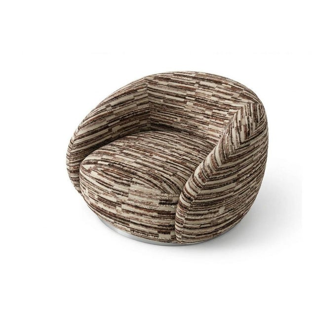 Not Yet Made - Made To Order Tregua Swivel Chair by Moanne For Sale - Image 5 of 7