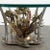 This sculptural cocktail table was designed by Silas Seandel and handcrafted by his New York City studio, circa 1980. The...