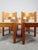 1970s Oak and Rush Chairs in the style of Charlotte Perriand, 1960s, Set of 7 For Sale - Image 5 of 18