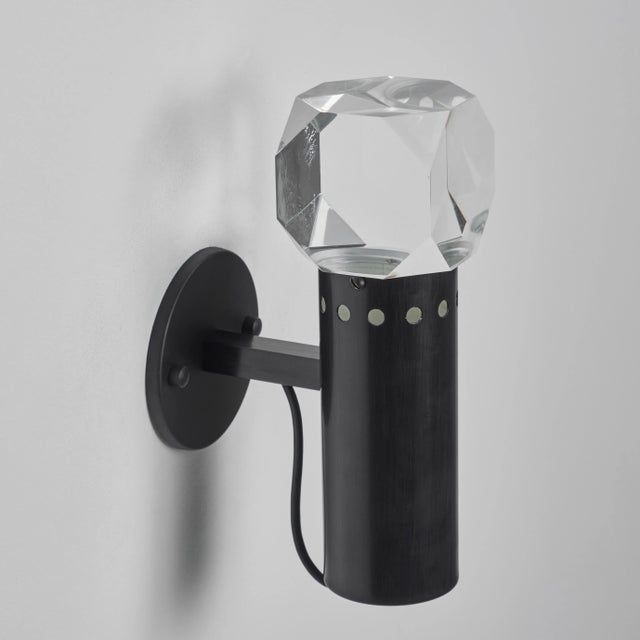 Stilnovo 1960s Stilnovo Faceted Diffuser Wall Lamps - a Pair For Sale - Image 4 of 11